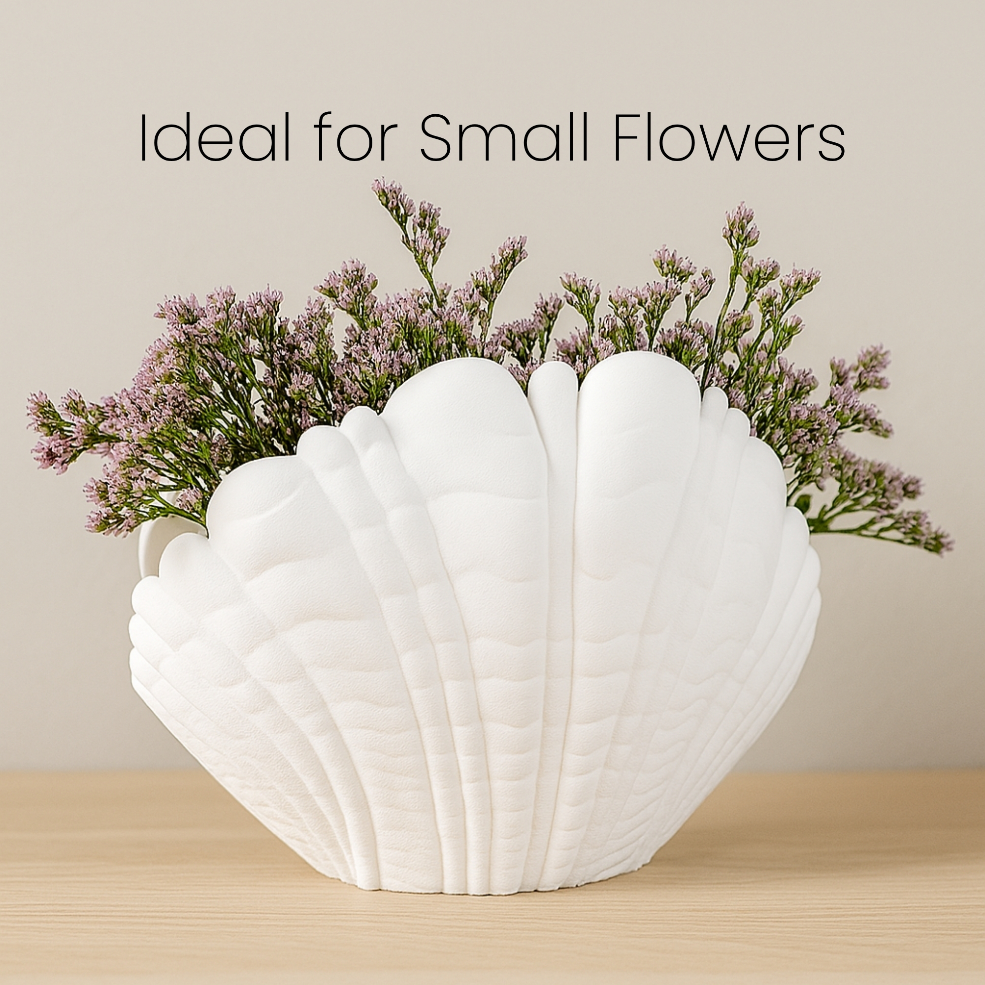 Elegant Centerpiece Shell Vase – Stunning Beach - Inspired Décor - Image 4