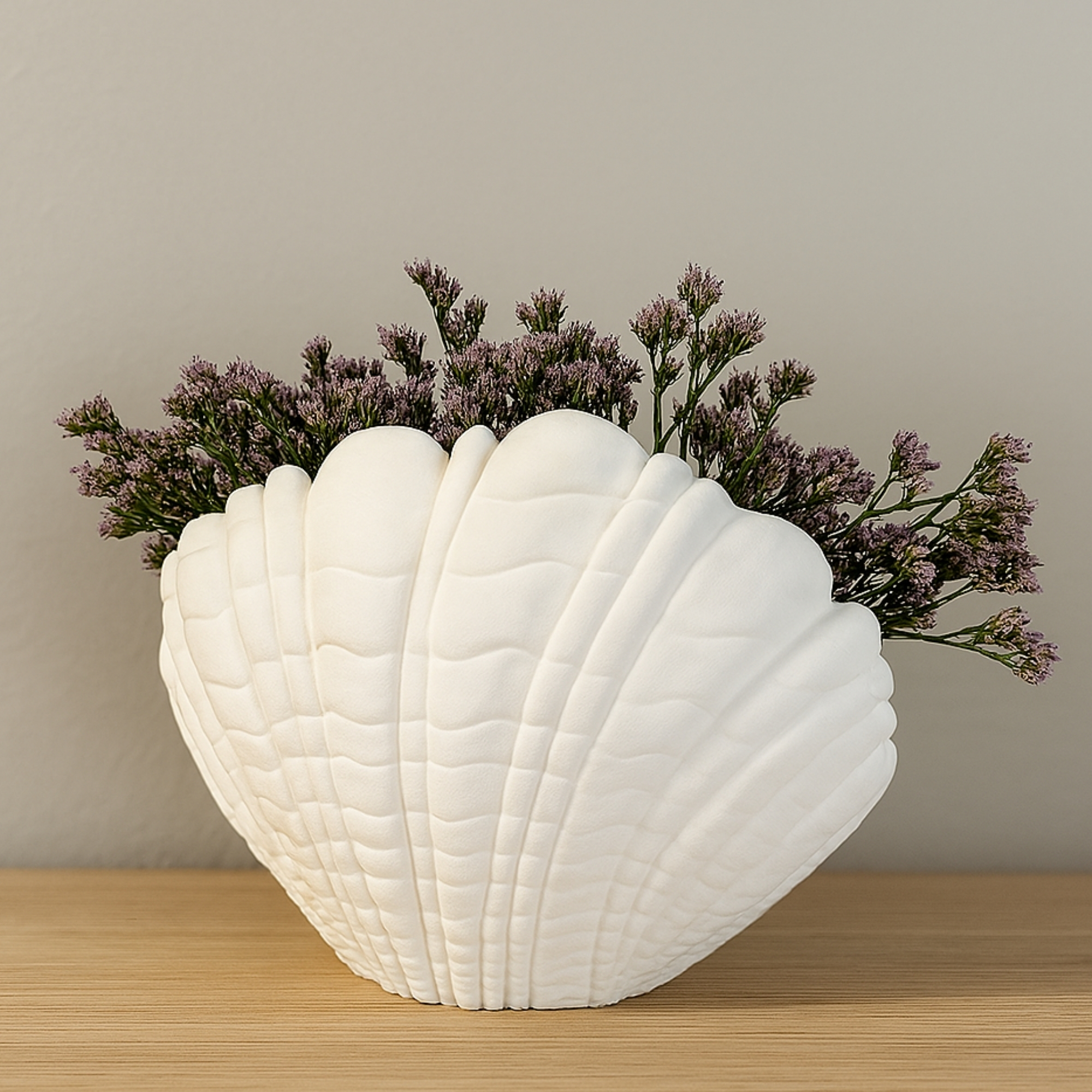 Elegant Centerpiece Shell Vase – Stunning Beach - Inspired Décor - Image 2