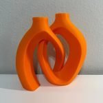 Modern 3D Printed Vase – Minimalist Desk Decor