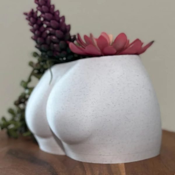 Butt Planter, Pots With Drainage, Booty Pot Decor, Woman Body Planters, Cheeky Vase - Image 4