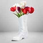 Cowboy Boot Vase – Rustic Flower Pot For Western Decor
