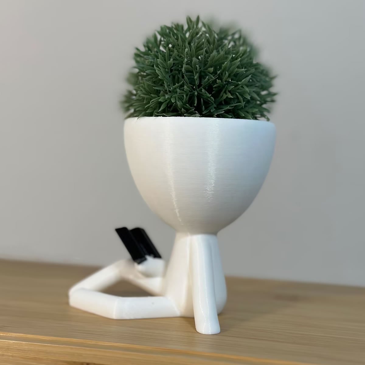 People Planter Book Reader - Pots With Drainage - Image 3