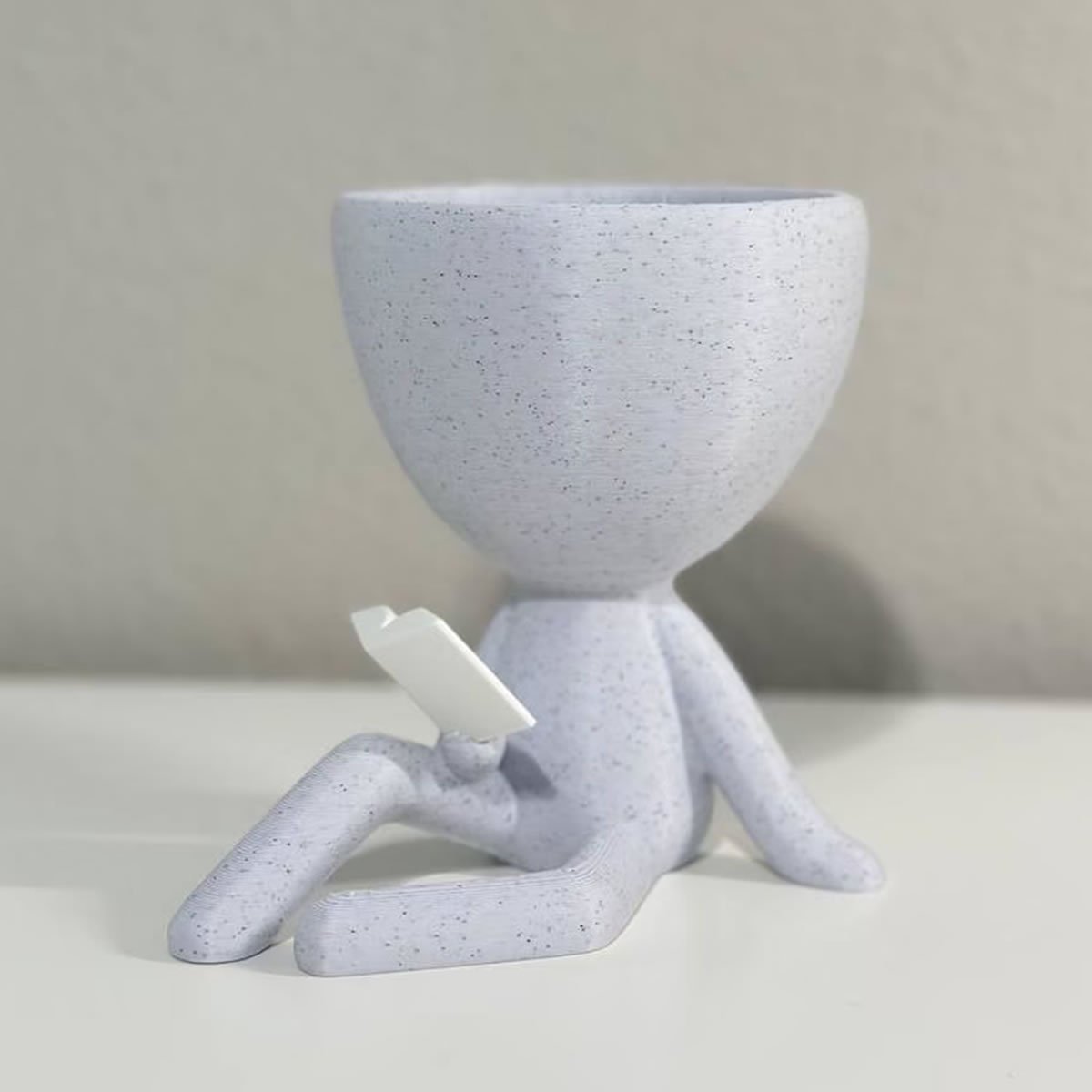 People Planter Book Reader - Pots With Drainage - Image 6