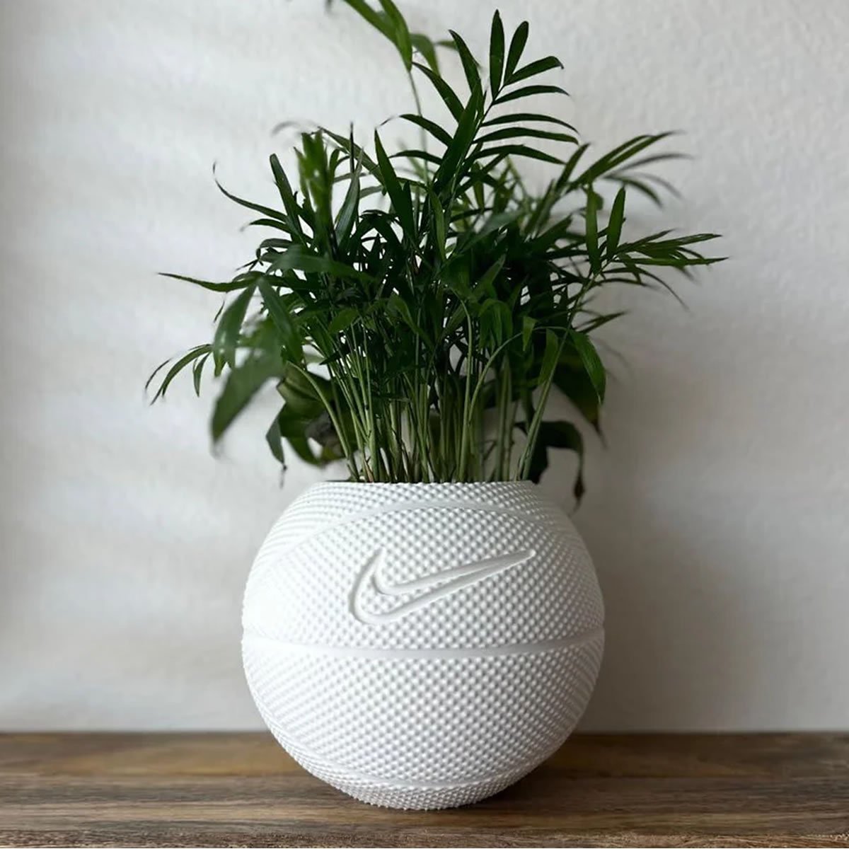 Basketball Planter Pot 3D Printed With Drainage Hole - Makeup Brush & Pen Holder - Image 8