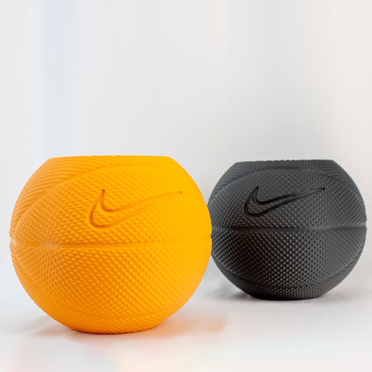 Basketball Planter Pot 3D Printed With Drainage Hole - Makeup Brush & Pen Holder - Image 4