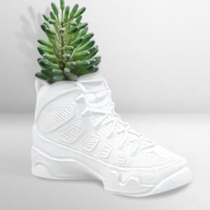 Sneakers High Planter Pot - Sneakers High Blue Planter Pot - Pen and Pencil Cup Holder - Desk Accessories - Makeup Brush Holders