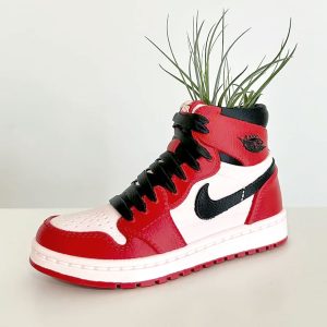 Sneakers Shoes Air High Planter Pot 3D Printed- Pen Holder & Pencil Holders- Plant Pot for Indoor Plants- EcoFriendly Plastic -Unique planter for indoor with Drainage hole