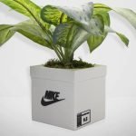 Sneakers Box Planter Pot 3D Printed White